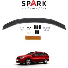 Spark Oto Aksesuar Dacia Logan Mcv 2013-2021 Yıl Aralığı Uyumlu Kaput Rüzgarlığı 3mm