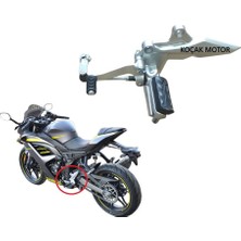 Voge 250RR Sürücü Basamağı Sol Set 311650176-0001