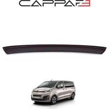 Cappafe Citroen Jumpy 2017- Yılı ve Sonrası Uyumlu Arka Tampon Eşiği Mat
