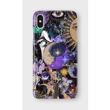 Karsu Design iPhone X/xs Uyumlu Baskılı Şeffaf Telefon Kılıfı | Koleksiyon: Mystical Symbols