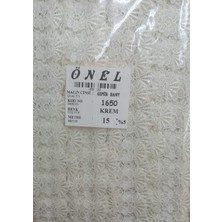 Hobibahçem Dantel Polyester Güpür Bant Krem 15 Metre En 6 cm ON-1650-KR