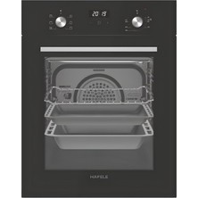 Hafele Vega 45 cm 45 Lt. Siyah Ankastre Fırın