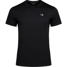 Calvin Klein Calvın Kleın Erkek T-Shırt Upf 40+ CB5HJ101-BLK