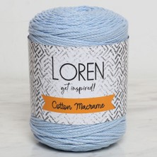 Hobibahçem Loren Cotton Macrame Bebe Mavi - R051 - 34375