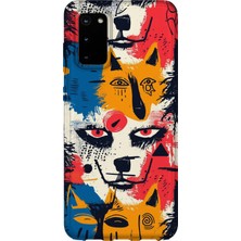 Karsu Design Samsung Galaxy S20 Plus Uyumlu Baskılı Şeffaf Telefon Kılıfı | Koleksiyon: Minimalist Style 6