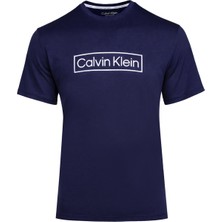 Calvin Klein Calvın Kleın Erkek T-Shırt Upf 40+ CB5HJ301-NVY