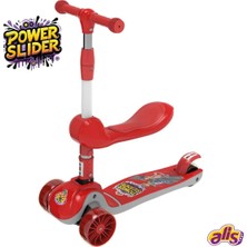 Aliş Power Slider Oturaklı Kırmızı Çocuk Scooter 2+ Yaş