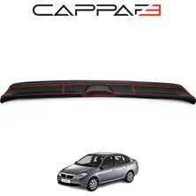 Cappafe Renault Symbol 2009-2013 Yıl Aralığı Uyumlu Arka Tampon Eşiği Mat