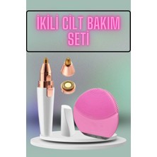 Kulak Burun ve Yüz Epilasyon Aleti ve Yüz Masaj Aleti Ikili Cilt Bakım Seti - Lisinya