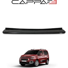 Cappafe Citroen Berlingo 2019- Yılı ve Sonrası Uyumlu Arka Tampon Eşiği Parlak