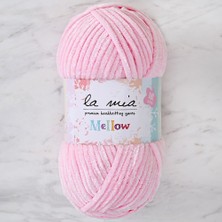 Hobibahçem La Mia Mellow Pembe El Örgü Ipi - 904 - 34153