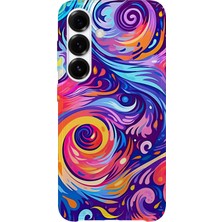 Karsu Design Samsung Galaxy A52 Uyumlu Baskılı Şeffaf Telefon Kılıfı | Koleksiyon: Minimalist Style 6