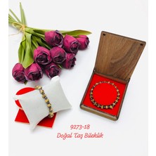 Sedef 9273 Kutulu Doğal Taş Bileklik