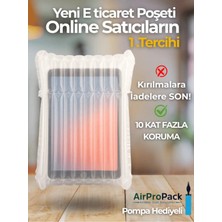 Airpropack 33X40 cm 100 Adet Sütunlu Koruyucu Havalı Kargo Poşeti Airbag/airbed/şişirilebilir Ambalaj