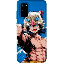 Karsu Design Samsung Galaxy S20 Plus Uyumlu Baskılı Şeffaf Telefon Kılıfı | Koleksiyon: Anime Style 2