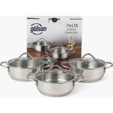 Gülsan Inox Omlet Sahan Metal Saplı