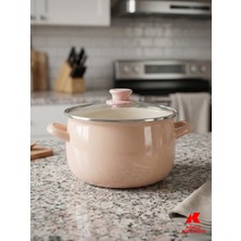 Köklü Züccaciye Emaye Derin Tencere