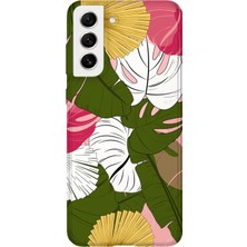 Karsu Design Samsung Galaxy S21 Plus Uyumlu Baskılı Şeffaf Telefon Kılıfı | Koleksiyon: Minimalist Style 5