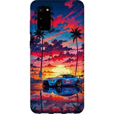 Karsu Design Samsung Galaxy S20 Uyumlu Baskılı Şeffaf Telefon Kılıfı | Koleksiyon: Automobile Life Style