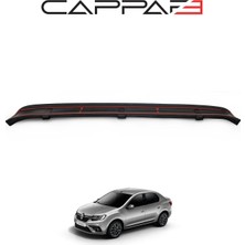 Cappafe Renault Symbol 2013- Yılı ve Sonrası Uyumlu Arka Tampon Eşiği Mat