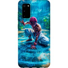 Karsu Design Samsung Galaxy S20 Uyumlu Baskılı Şeffaf Telefon Kılıfı | Koleksiyon: Anime Style 2