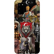 Karsu Design Samsung Galaxy S20 Fe Uyumlu Baskılı Şeffaf Telefon Kılıfı | Koleksiyon: Ottoman Tughra