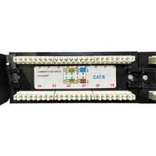 Ormey Cat6 24 Port Patch Panel
