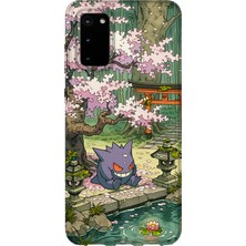Karsu Design Samsung Galaxy S20 Plus Uyumlu Baskılı Şeffaf Telefon Kılıfı | Koleksiyon: Anime Animal Characters