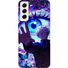 Karsu Design Samsung Galaxy S21 Fe Uyumlu Baskılı Şeffaf Telefon Kılıfı | Koleksiyon: Anime Style 2