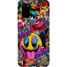 Karsu Design Samsung Galaxy S20 Uyumlu Baskılı Şeffaf Telefon Kılıfı | Koleksiyon: Grafitti Street Art