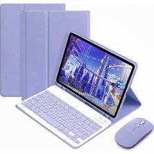 Microcase Xiaomi Redmi Pad 2 Pro 12.1 Inch Tablet Için Bluetooth Klavye ve Mouse + Kılıf Bkk6