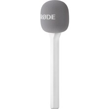 Rode Interview Go: Beyaz | Wireless Go ve Pro Için Röportaj Mikrofon Dönüştürme Kiti