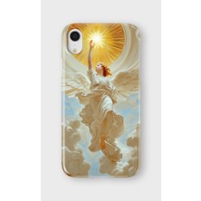 Karsu Design iPhone Xr Uyumlu Baskılı Şeffaf Telefon Kılıfı | Koleksiyon: Angel And Spiritual