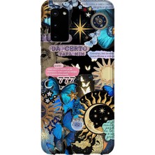 Karsu Design Samsung Galaxy S20 Fe Uyumlu Baskılı Şeffaf Telefon Kılıfı | Koleksiyon: Mystical Symbols