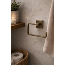 DMR Home Antik Paslanmaz Havluluk – Duvara Monte Havlu Askısı – Paslanmaz Metal Modern & Lüks Banyo Aksesuarı