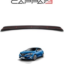 Cappafe Renault Megane 4 2016- Yılı ve Sonrası Uyumlu Arka Tampon Eşiği Mat