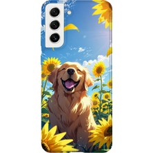 Karsu Design Samsung Galaxy S21 Plus Uyumlu Baskılı Şeffaf Telefon Kılıfı | Koleksiyon: Cute Dog Loyalty