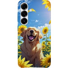Karsu Design Samsung Galaxy S25 Uyumlu Baskılı Şeffaf Telefon Kılıfı | Koleksiyon: Cute Dog Loyalty