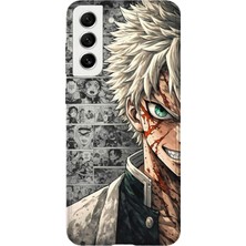 Karsu Design Samsung Galaxy S22 Plus Uyumlu Baskılı Şeffaf Telefon Kılıfı | Koleksiyon: Anime Style 1