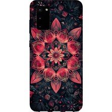 Karsu Design Samsung Galaxy S20 Uyumlu Baskılı Şeffaf Telefon Kılıfı | Koleksiyon: Mandala Art