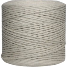 Hobibahçem Pamuk Makrome 4 mm Ip Krem