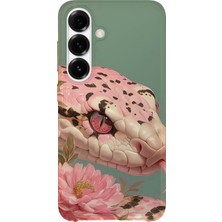 Karsu Design Samsung Galaxy S26 Plus Uyumlu Baskılı Şeffaf Telefon Kılıfı | Koleksiyon: Aesthetic Snake