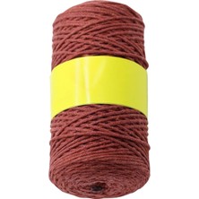 Hobibahçem Pamuk Makrome 2 mm Kiremit