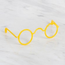 Hobibahçem Loren Plastik Amigurumi Gözlük Sarı