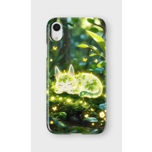 Karsu Design iPhone Xr Uyumlu Baskılı Şeffaf Telefon Kılıfı | Koleksiyon: Anime Animal Characters