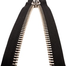 Hobibahçem Demir Dişli Çanta Fermuarı En 3 cm Siyah