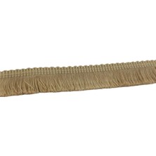 Hobibahçem Pamuk Püskül Şerit En 3 cm Bej 1 Metre