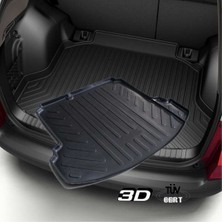 Keskin Sound Dacia Jogger Bagaj Havuzu 2022+ Siyah 2 Parça 3D Set