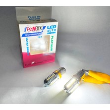 Femex Platinum P21W Beyaz Non Direction 1157 BAY15D Çit Duy LED Ampul 3030CHIP 24SMD