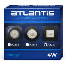 Atlantis A-2237 4W Sensörlü Koridor Aydınlatması